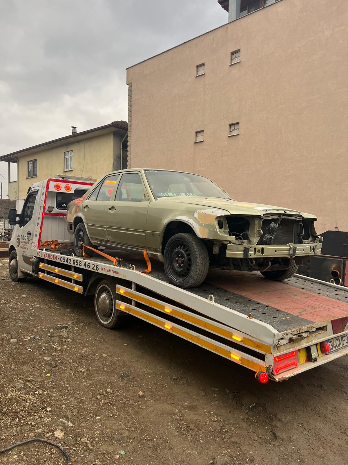 kazalı araç çekme